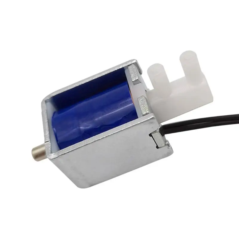 DC 12V микро мини Электрический электромагнитный клапан 2 х позиционный