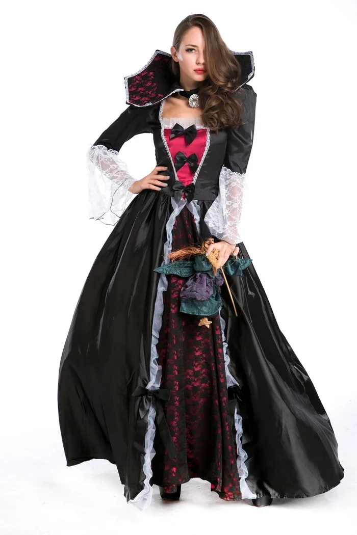 Новый женский вампира зомби костюм на Хэллоуин призрак невесты маскарадные