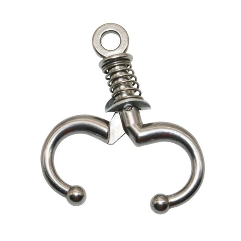 

1pcs Stainless Steel Automatic Cow Spring Nose Pliers Cattle Baoding Ware Binding Tool Nose Clamp Traction Cattle Ring Supplies