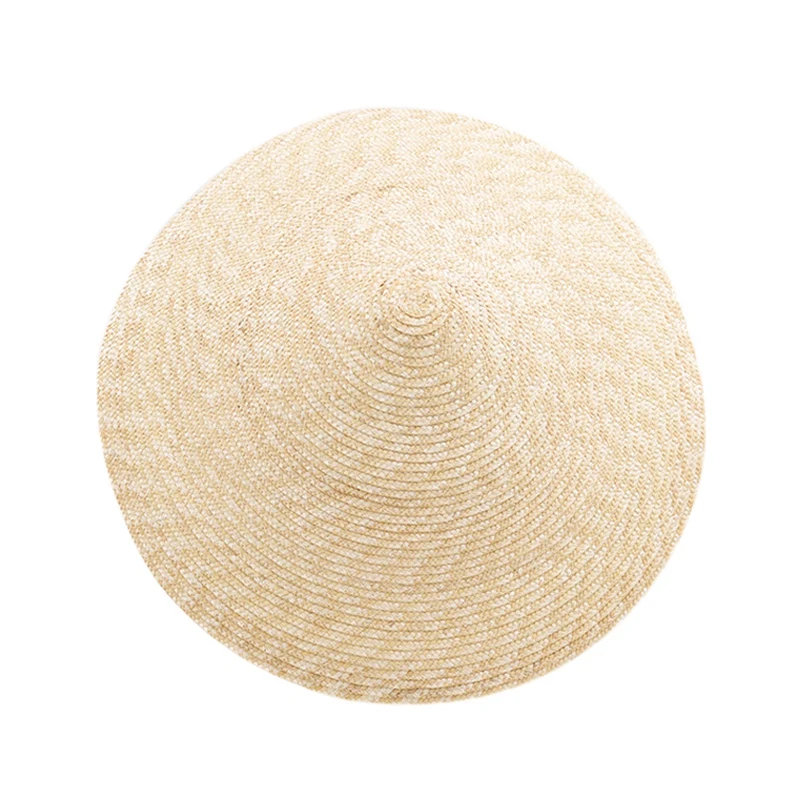 Шляпа от солнца коническая Женская Соломенная Панама дождя из бамбука с