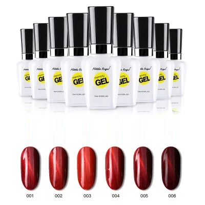 Red Light cat eye jiao Flame Nail Polish Glue Genuine Wine 3D Ceramic Coloured Glaze cat eye jiao Lasting Removable