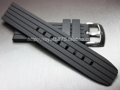 Ремешок резиновый для смарт-часов мягкий браслет дайвинга 20 22 24 мм | Наручные часы