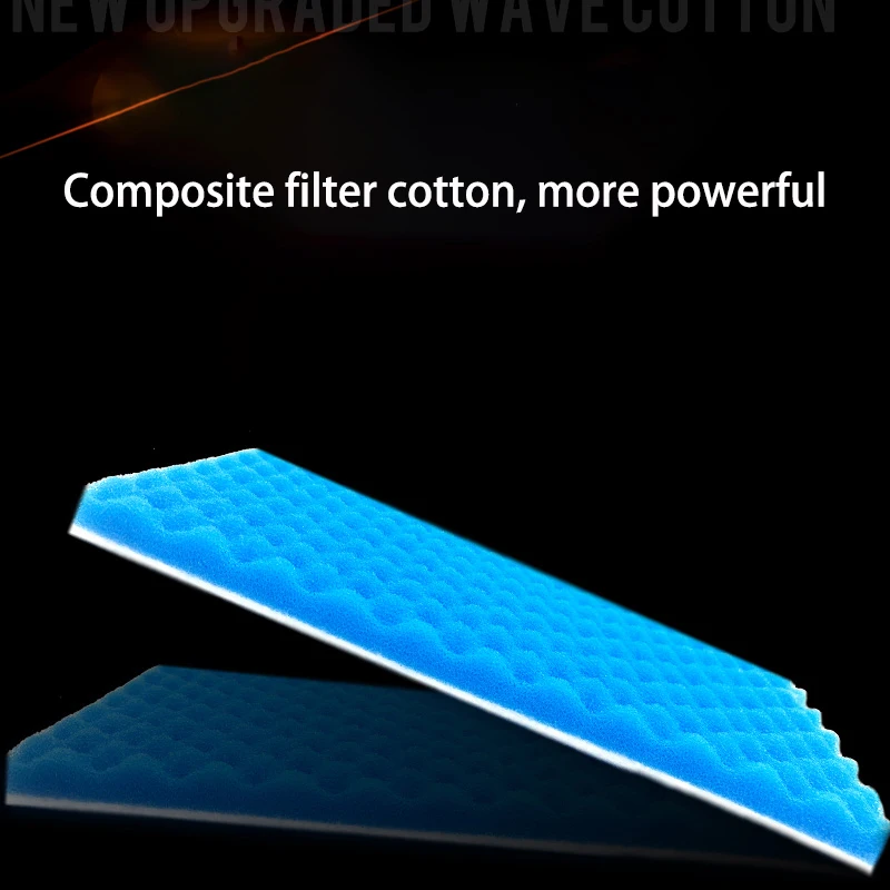 Фильтр для аквариума хлопковый Биохимический волнистый очищающий материал