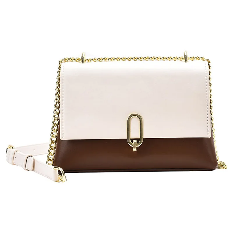 

Niche Design Fashion Chain Handbag 2021 New Fashion Crossbody Shoulder Square Bag Underarm Bag Dual-use Bag Width: 23cm