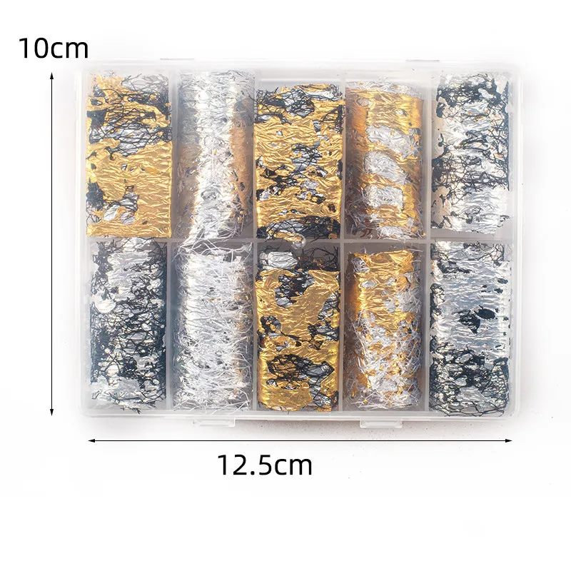 10 рулонов/набор 3D сетчатые аксессуары для геля|Стикеры и наклейки| |