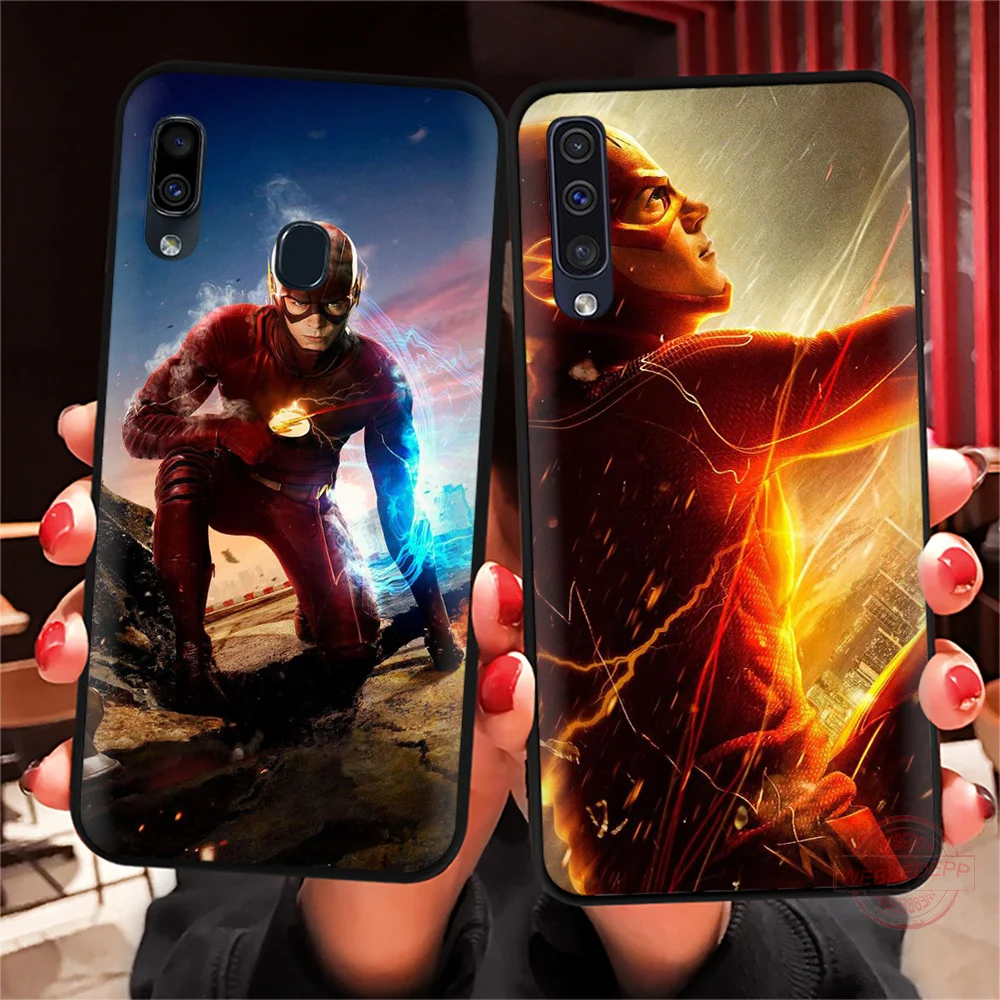 WEBBEDEPP The Flash Soft Phone Case for Samsung A10S A6 7 8 9 A10 20 A40 A50 A60 A70S M10 M20 30 |
