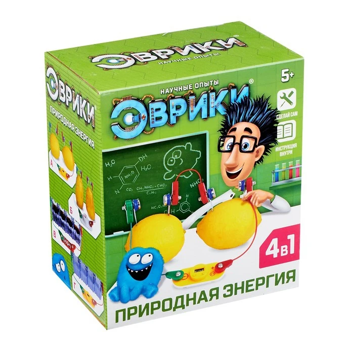 Электронный конструктор Природная энергия 4 в 1 | Игрушки и хобби