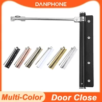 danphone adjustable door closer aluminum alloy automatic door spring closer soft close fire proof door heavy duty door hardware