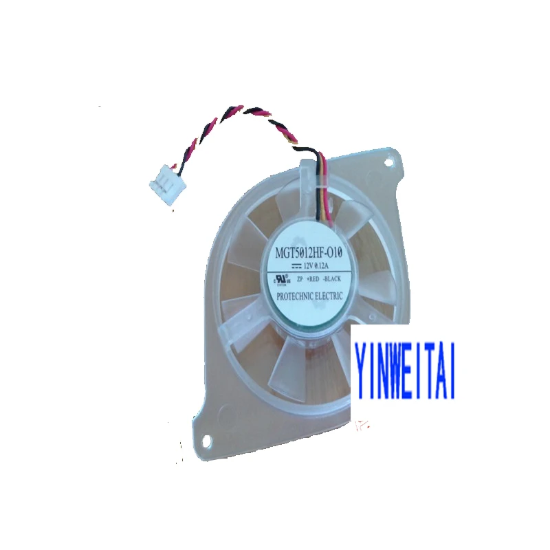 Вентилятор 2 шт. для видеокарты MGT5012HF-O10, MGT5012HF-010, 0,12a, отверстие вентилятора расположено отдельно от 80 мм