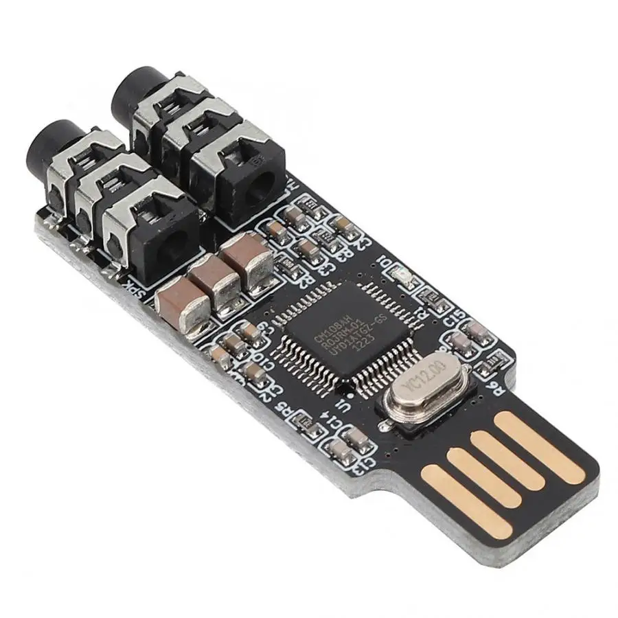 Внешняя звуковая карта USB без привода чип CM108 | Инструменты