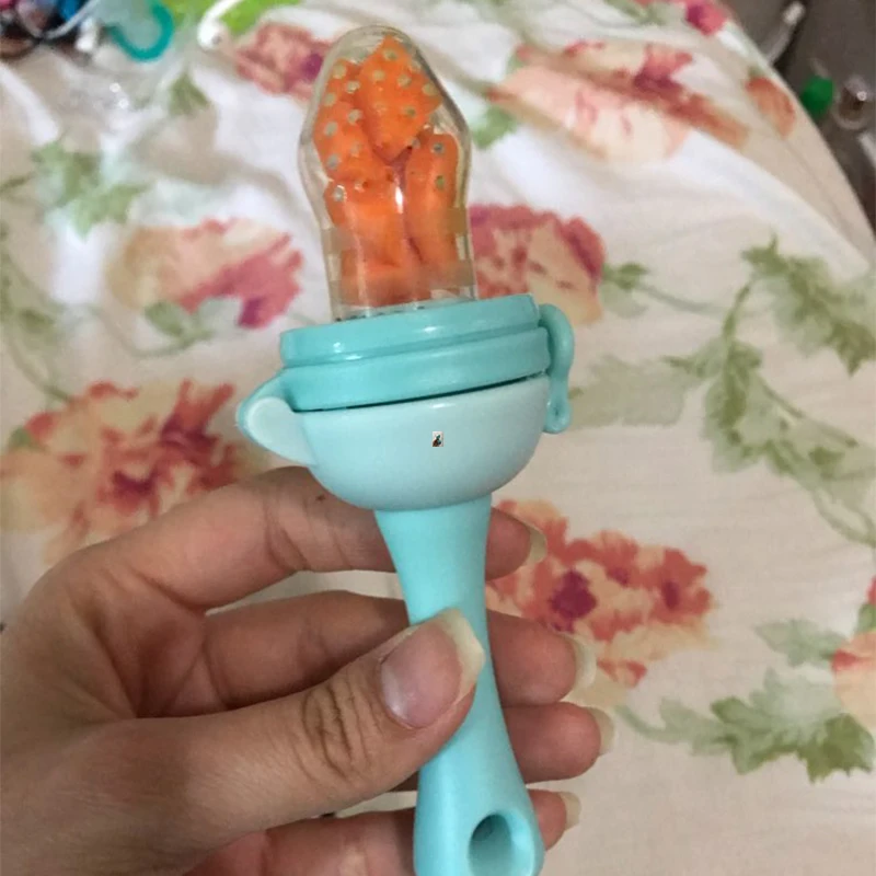 1Pcs Baby pacifier Fresh Food Nibbler Kids Fruit Feeder Nipples Feeding Safe Baby Supplies Nipple Teat Pacifier holder Bottles