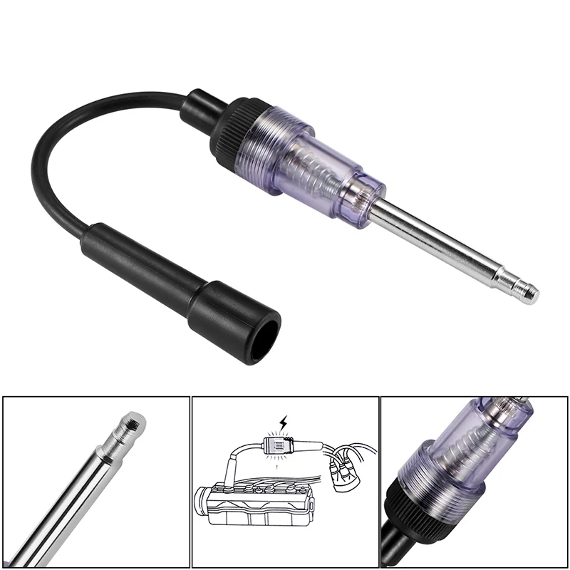 In Line тестер зажигания Система Катушка двигателя тест Инструменты для ремонта