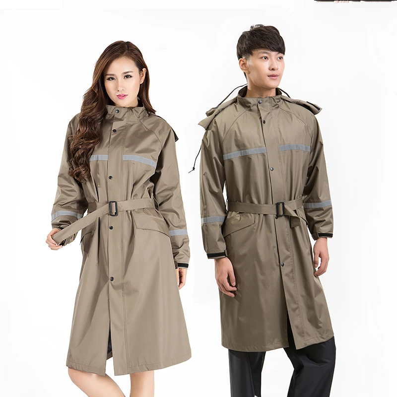 С капюшоном длинный дождевик для мужчин Для женщин Водонепроницаемый Lluvia Feminino