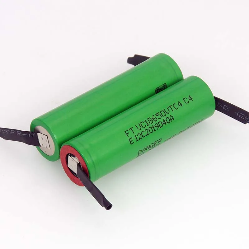 Никелевый лист VariCore перезаряжаемый аккумулятор 3 6 В 18650 VC18650VTC4 2100 мАч VTC4 20A 30A для