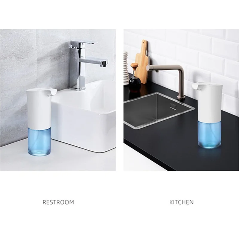 

300ML Intelligent Automatic Liquid Soap Dispenser Induction Foaming Hand Washing Device for Kitchen Bathroom Electric hand washe