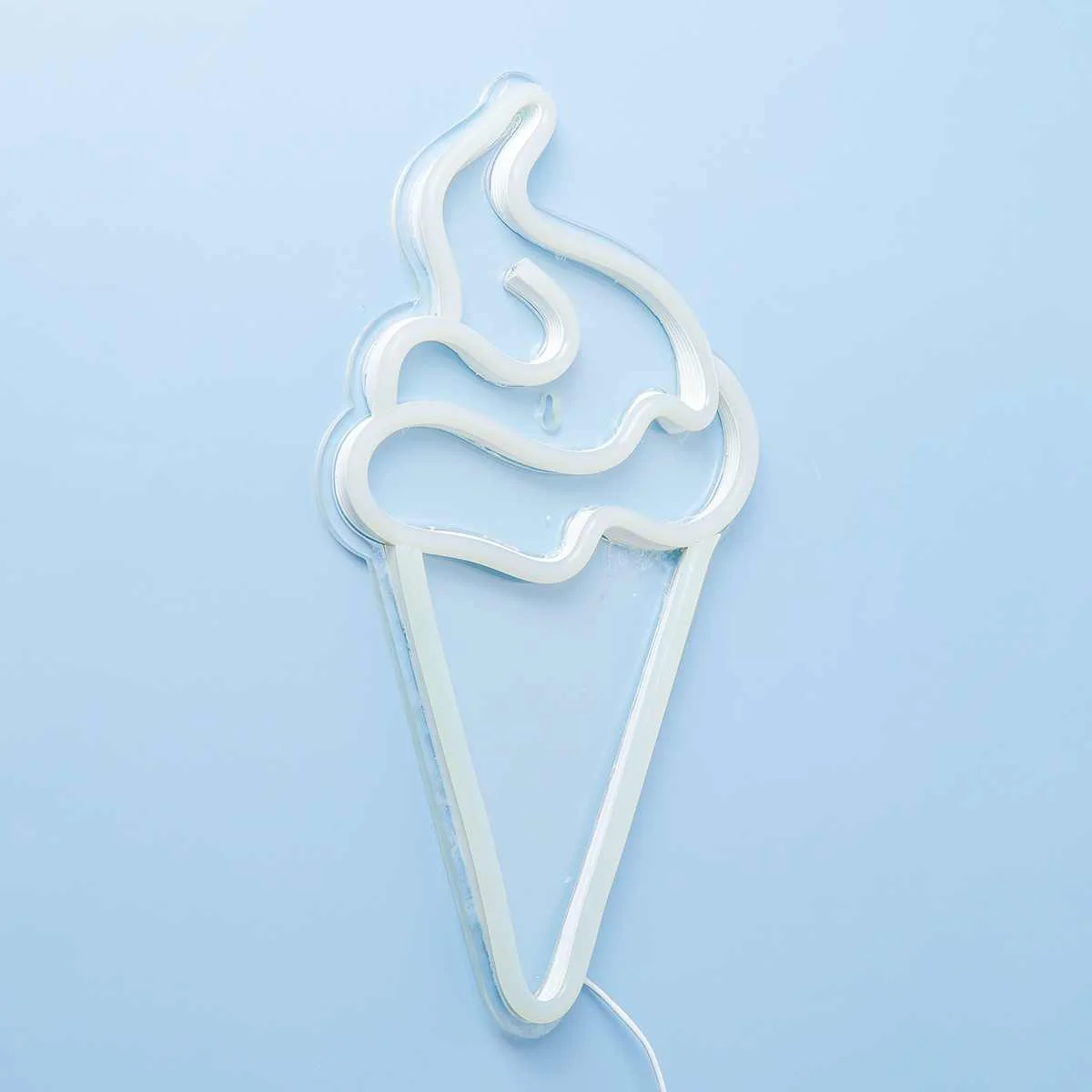 Светодиодный неоновый светильник в форме мороженого с питанием от USB