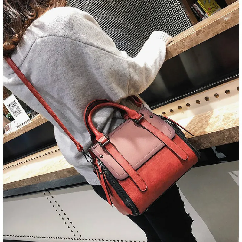 

New Bucket Bag Fashion frosted handbag messenger bag purse