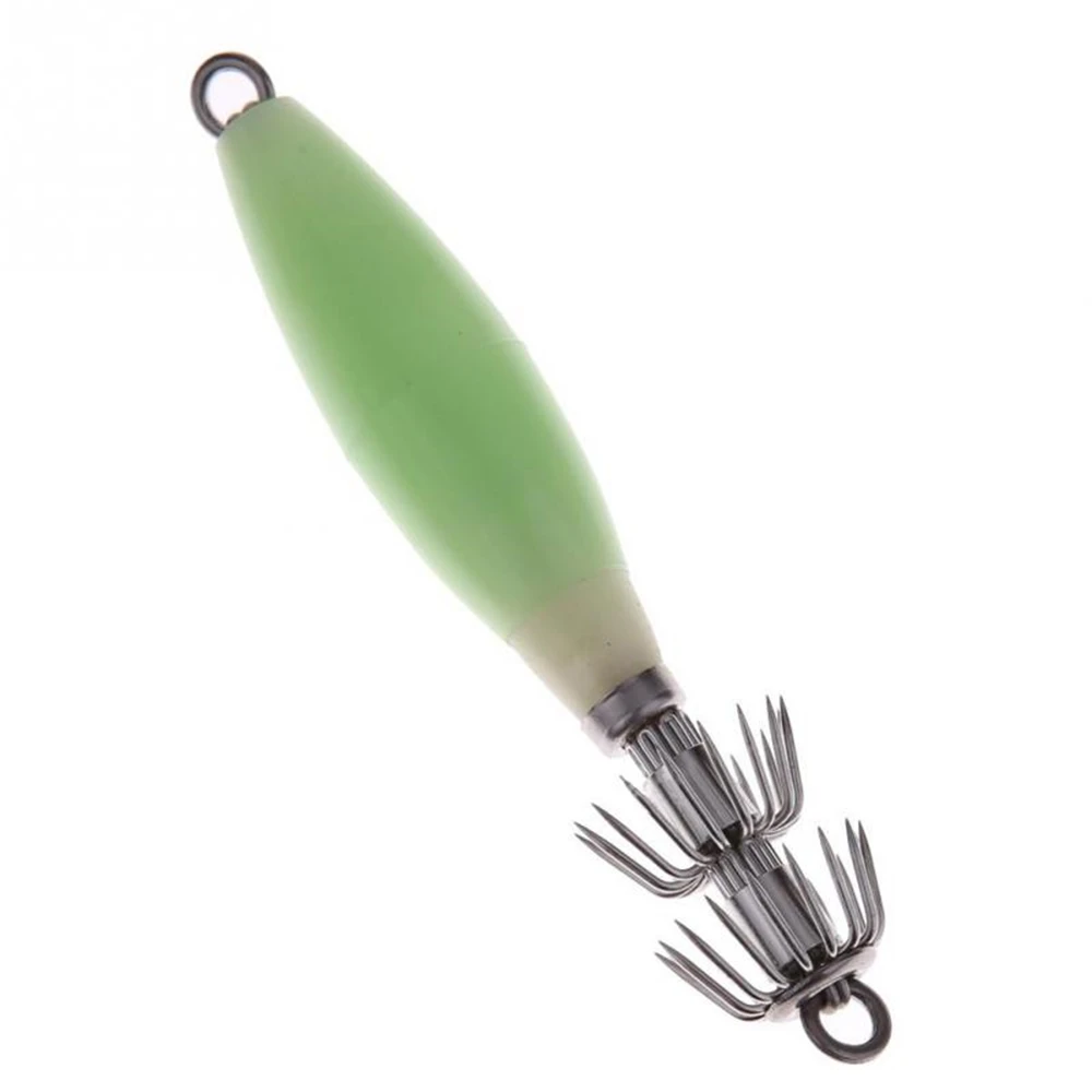 

1 Pc Squid Lure Hook Noctilucent Glow Squid Cuttlefish Saltwater Fishing Lure Hook Bait Fishhook