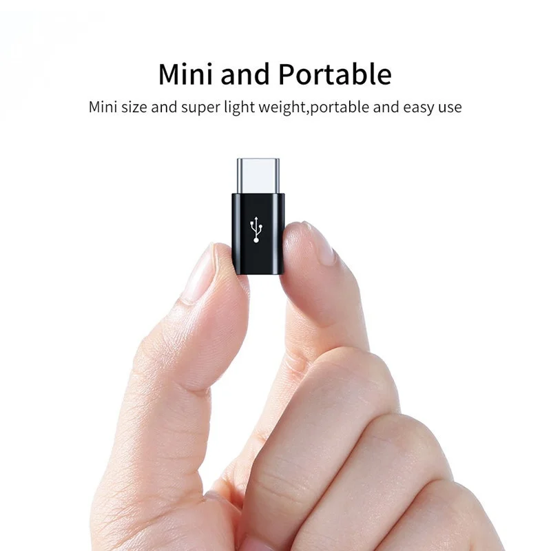 Адаптер с Micro USB на Type C для Redmi K20 Pro адаптер Samsung Galaxy A80 A70 A50 A30 S10 Plus переходник |