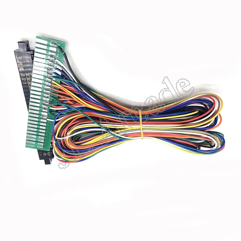 Аркадная игра машина 28pin JAMMA Удлинительный кабель 1500 мм Jamma разъемы золочение