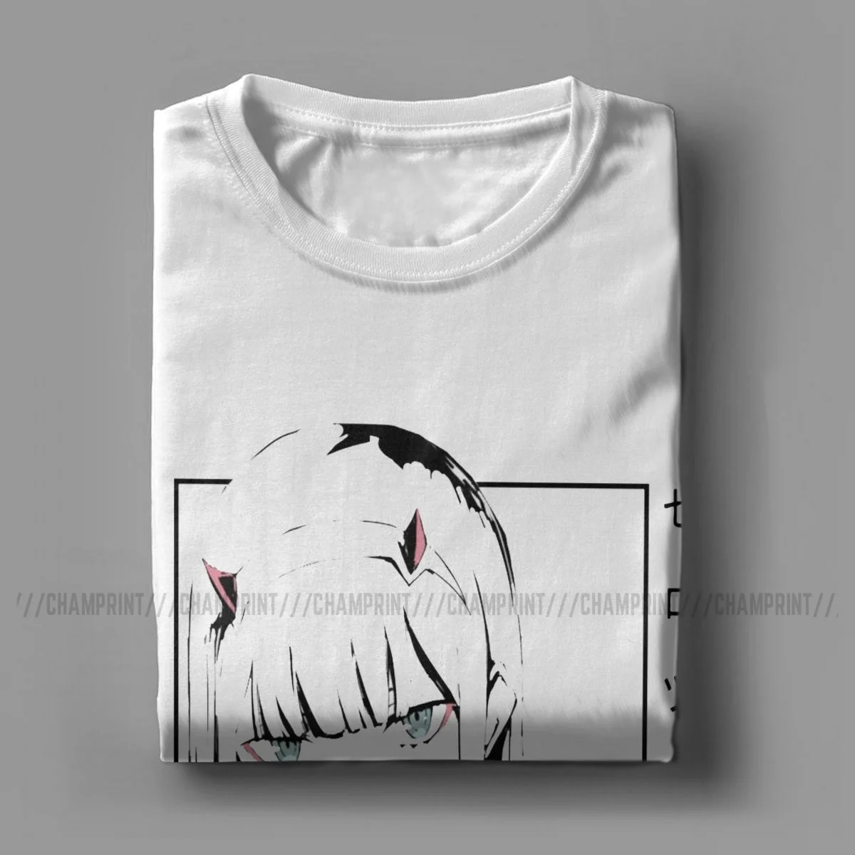Мужская футболка Darling в FranXX ноль два 02 Hipster хлопковые футболки с коротким рукавом