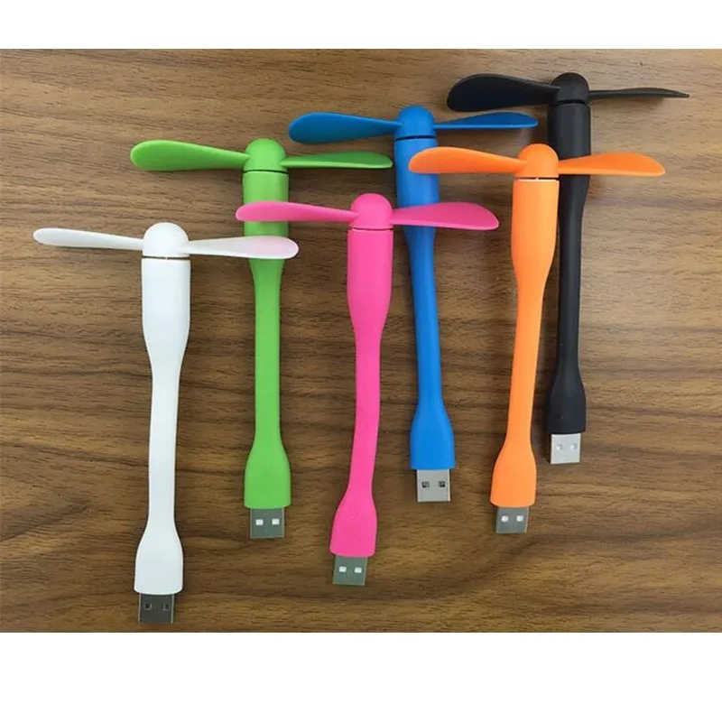 Colorful small usb fan PVC for all Power Supply laptop USB gadgets dropship wholesales stock offer cheaper