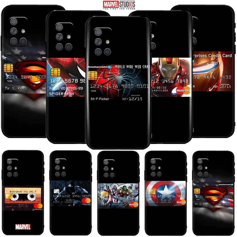 

Phone Case For Samsung Galaxy A02 A02s A12 A22 A32 A42 A52 A52s A72 5G Funda Cover Marvel Avengers Deadpool Comics