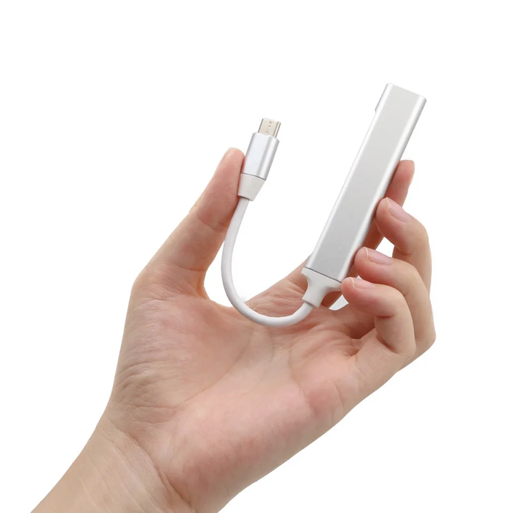 кабель type c 31 otg со штекером 4 usb c на гн