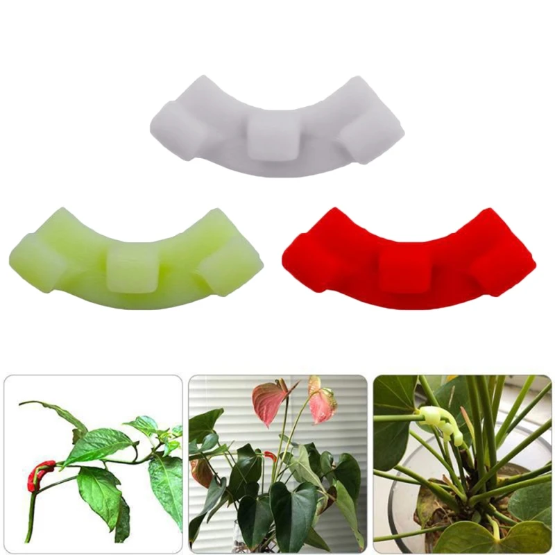 

20Pcs/Set 90 Degree Plant Bender Clips Branches Growth Training Plastic Bending Clamp for Planting Pruning Height Shape