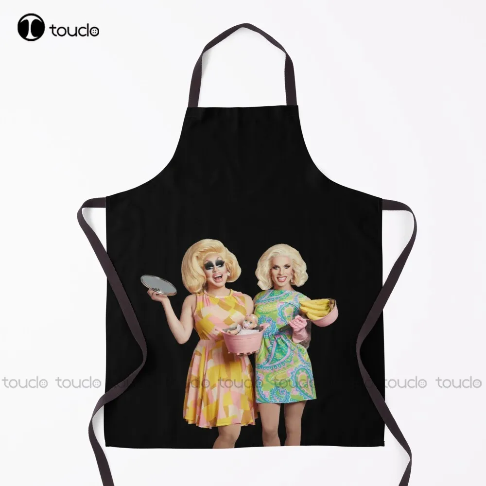 

New Trixie And Katya Book Photoshoot Unhhhh Apron Funny Aprons For Women Unisex