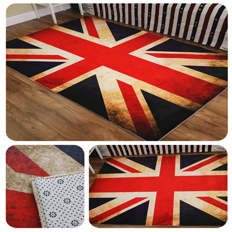 Скандинавский современный 3D ковер в полоску ретро Инвернесс прикроватная