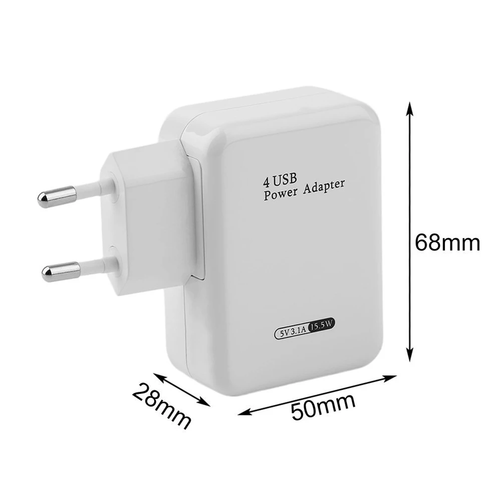 USB настенное зарядное устройство 5 в 3 А 4 порта usb зарядная станция адаптер питания