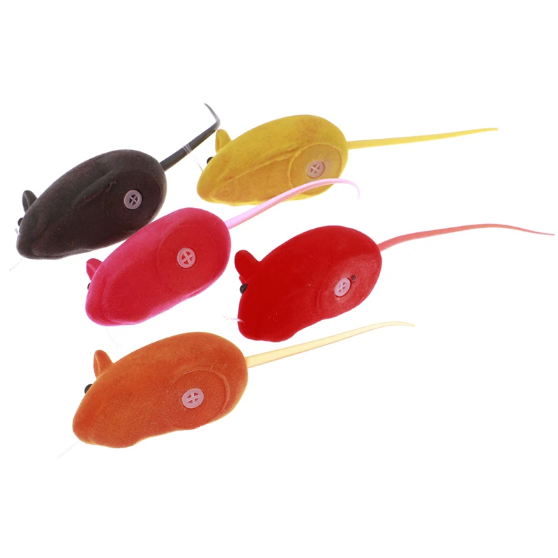 

1PCS Mini Funny Playing Toys For Cats Kitten Interactive Multicolor Creative Funny False Mouse Pet Cat Toys