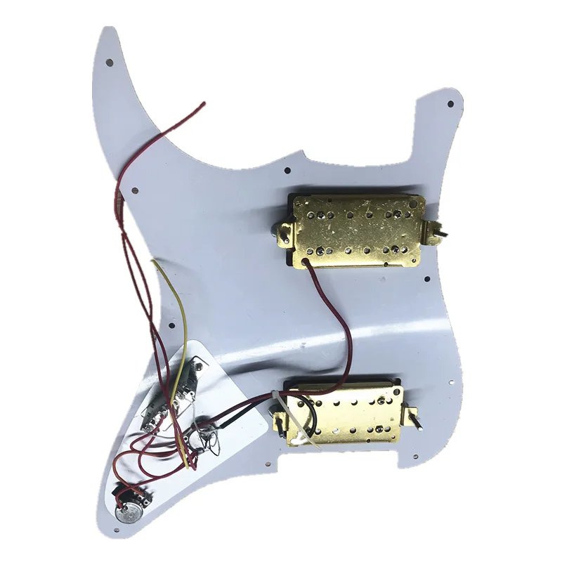 Комплект для сборки звукоснимателя хамбакера с предварительно подключенной