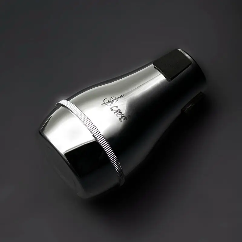 SLADE Practice Trombone Straight Mute Silencer ABS Material for Alto Tenor Trombones Silver Color | Спорт и развлечения