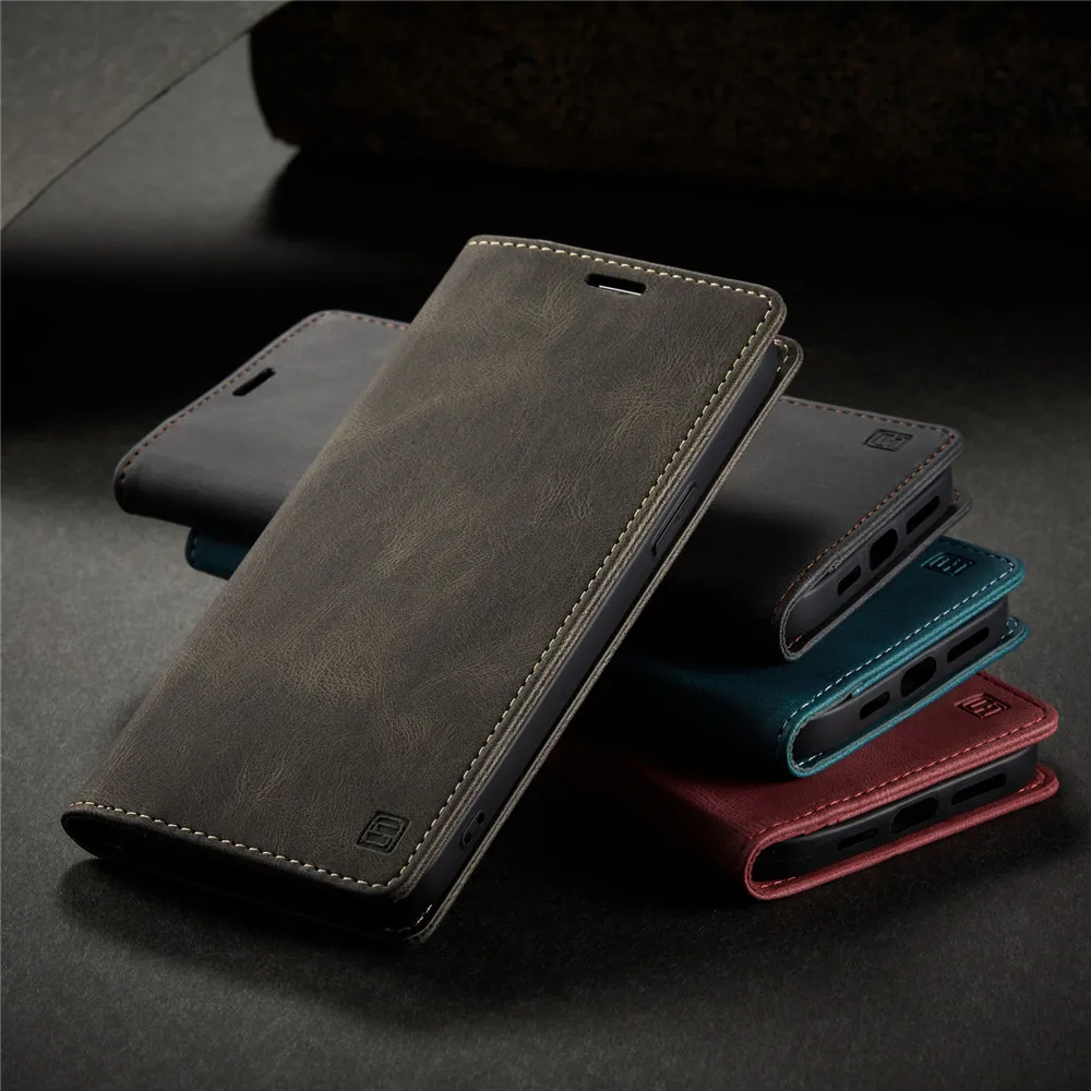 

For iPhone 12 Mini Case Luxury Leather Flip Magnetic Wallet Phone Case For iPhone 6 6s 7 8 Plus X XR XS Max 11 12 Pro Max Cover