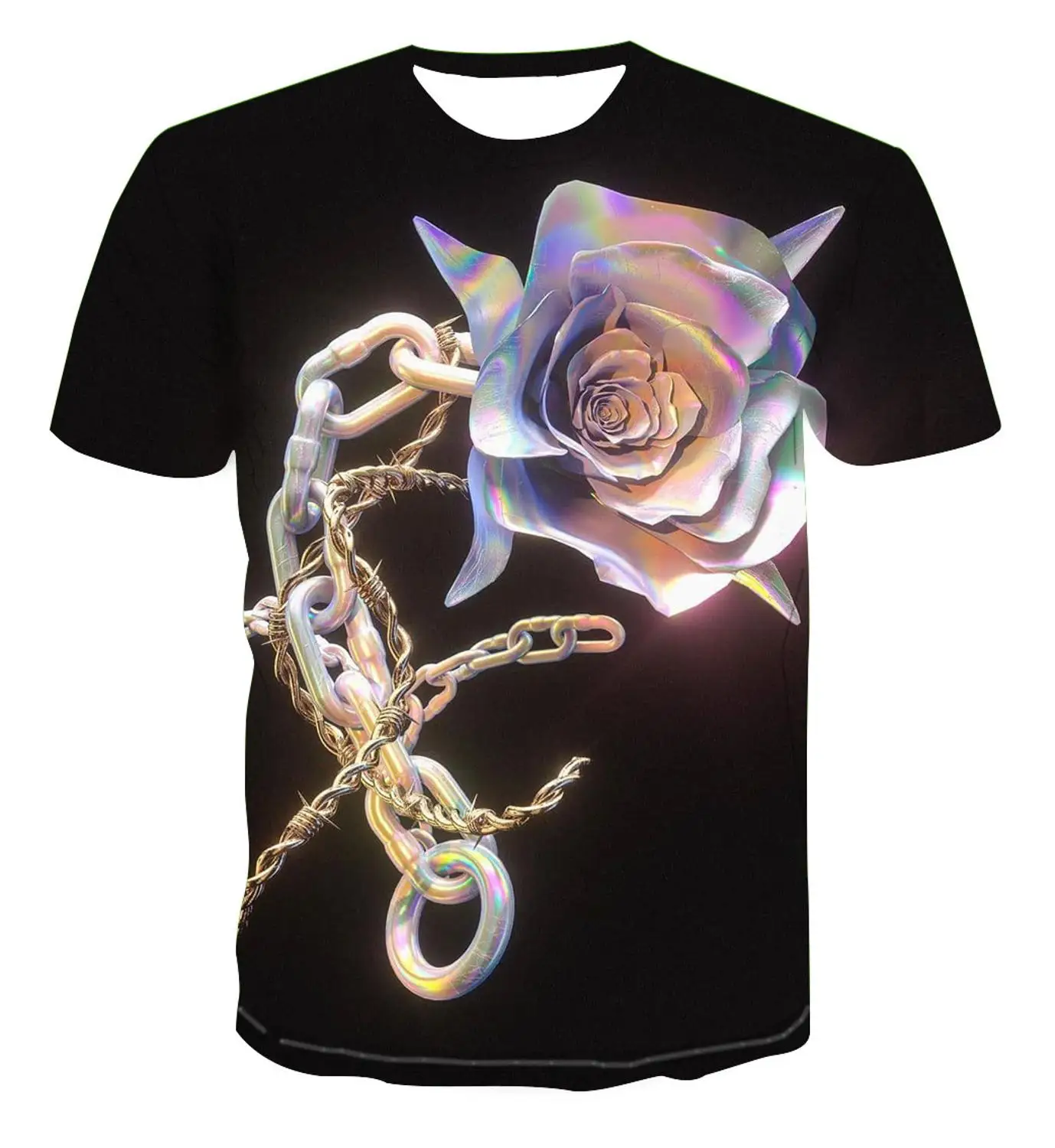 2020 3D печать Новое Трендовое хрустальное ожерелье/геометрический креативный