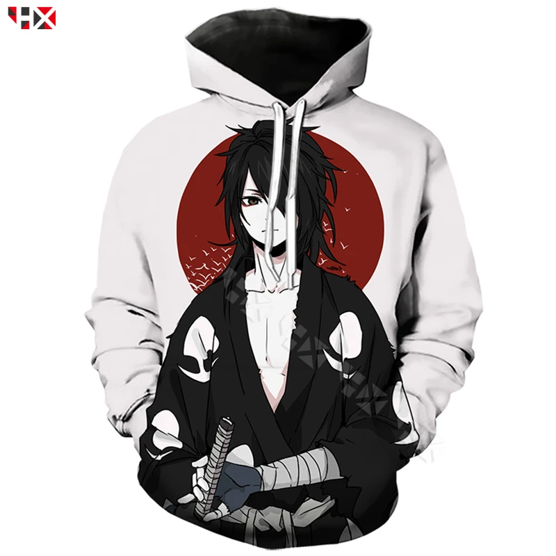 Hoodies 6 Аниме Dororo толстовки для мужчин и женщин 3D принт Hyakkimaru герои мультфильмов Толстовка Повседневная Спортивная Harajuku Пуловеры S481 - Цвет: Hoodies 6