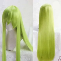 fategrand order enkidu cosplay green wig mens enkidu long straight green hair wig costumes