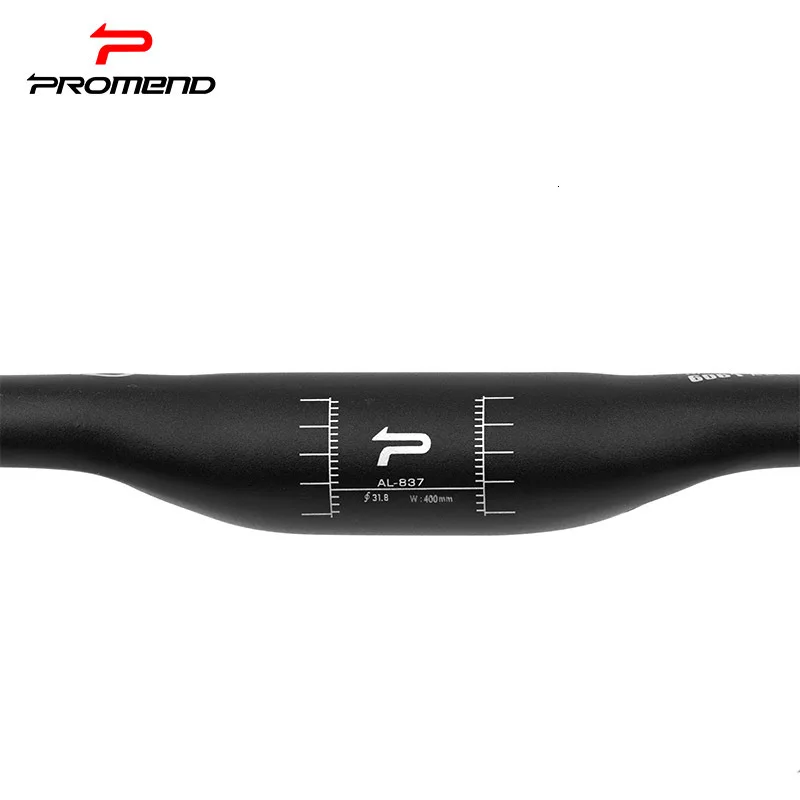 Promend 31.8mm Bicycle Handlebar Aluminium Alloy Bent bike handlebar 420mm Reduce resistance strengthen mtb Parts | Спорт и