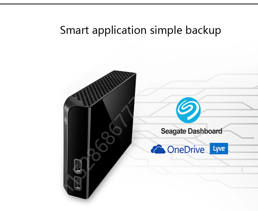 Seagate 3,5 дюймов внешний жесткий диск большой емкости мобильный жесткий диск USB3.0 Расширенный USB Рабочий стол концентратора мобильный жесткий диск