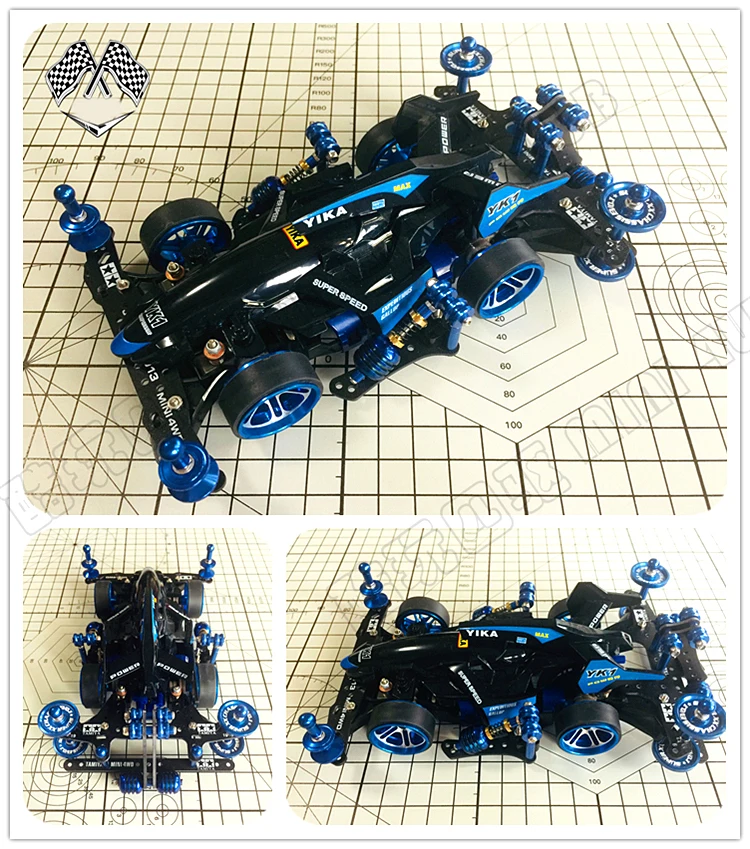 Подвесная модель автомобиля Yangkai Mini 4WD масштаб 1/32 набор деталей для обновления YIKA