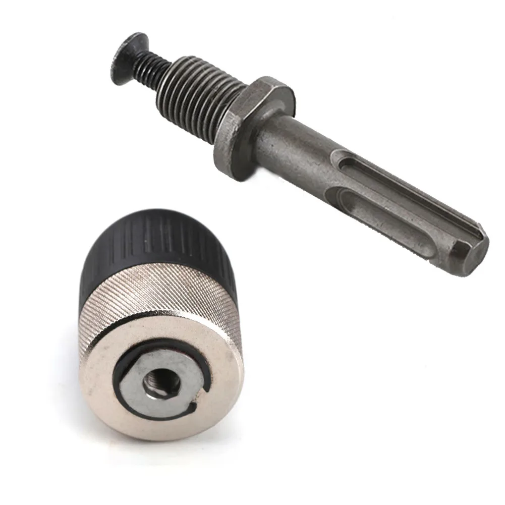 

2-13mm Keyless Chuck Drill Chuck With SDS Shank Adapter Converter Semi-metal Electric Drill Chuck Power Tools