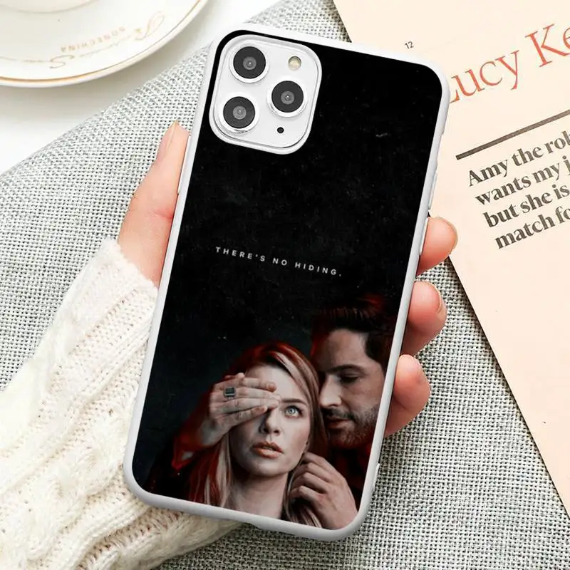 

American TV Lucife Phone Case Candy Color for iPhone 6 6S 7 8 11 12 XS X SE 2020 XR mini pro Plus MAX funda