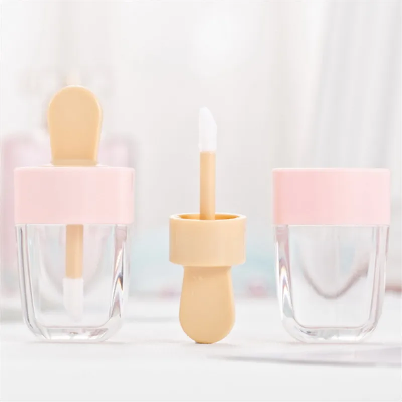 Тюбик для блеска губ в форме сладкого мороженого пустой контейнер бальзама с
