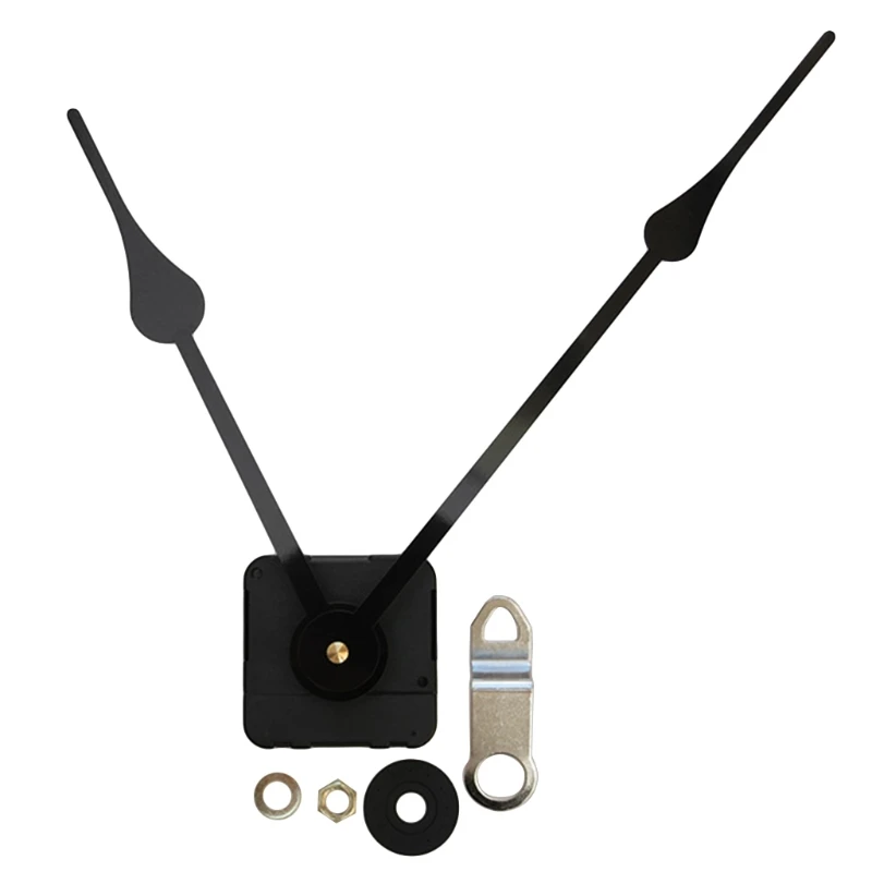 

DIY Silent Large Wall Quartz Clock Movement Mechanism Hands Repair Tool Parts Kit Replacement P82D