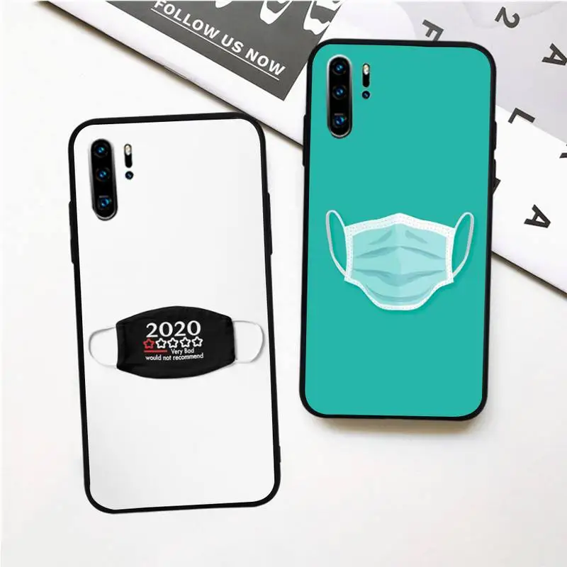 Чехлы honor 8x с изображением маски для etui huawei p20 p30 p40 pro mate 10 20 30 lite p smart y7 2019 plus nova 3I|Бамперы| |
