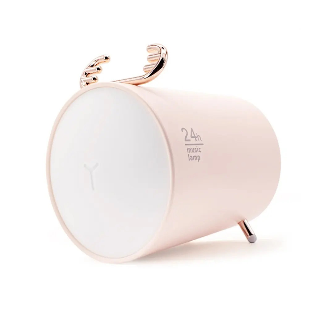 

Music Light Mobile Phone Wireless Smart Speaker Wireless Small Steel Home USB Creative Gift Night Light