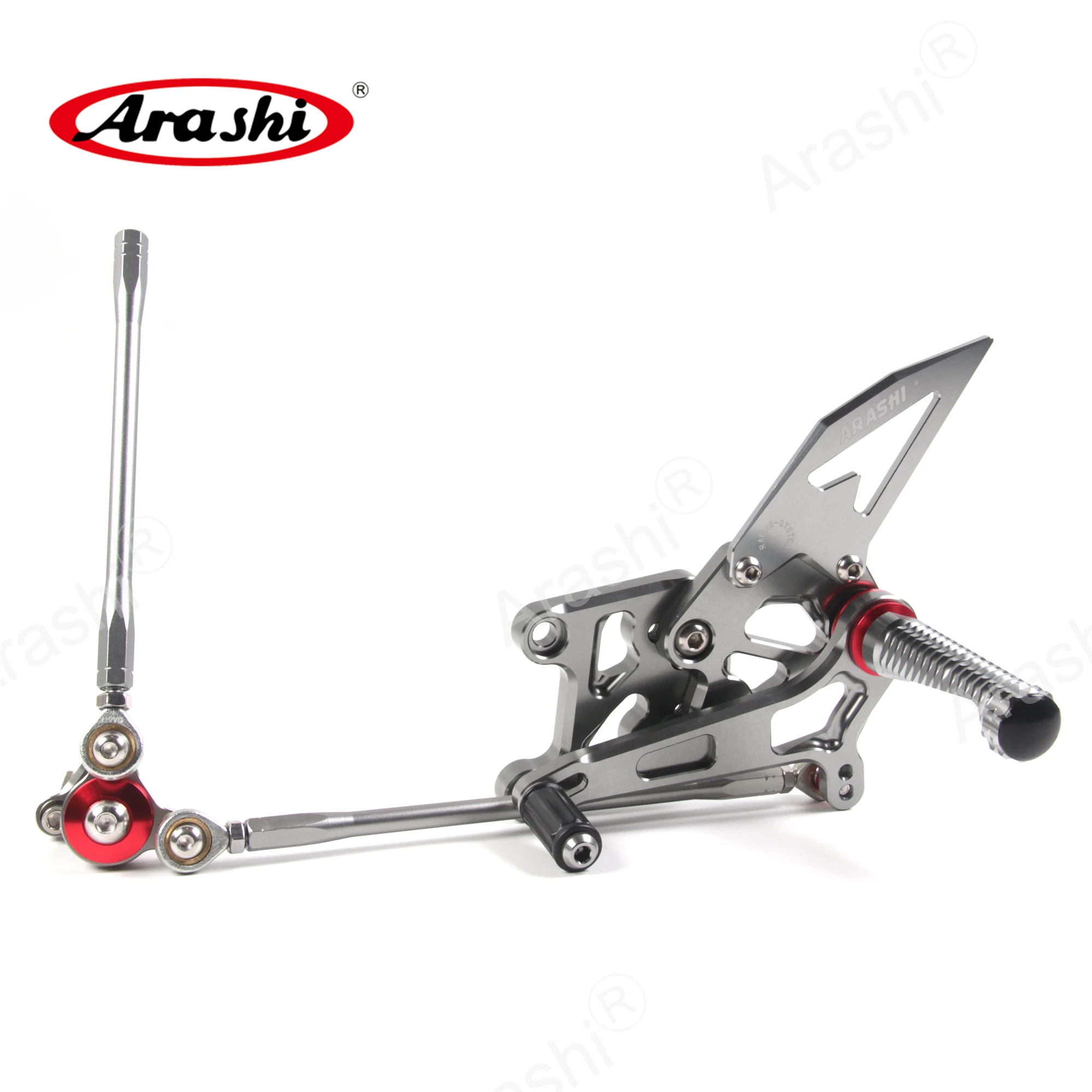 Arashi CBR600RR CNC Adjustable Footrest Rearset For HONDA CBR 600RR 2009 - 2021 600 RR 2018 2019 Rider Rear Sets Foot Rest | Автомобили и