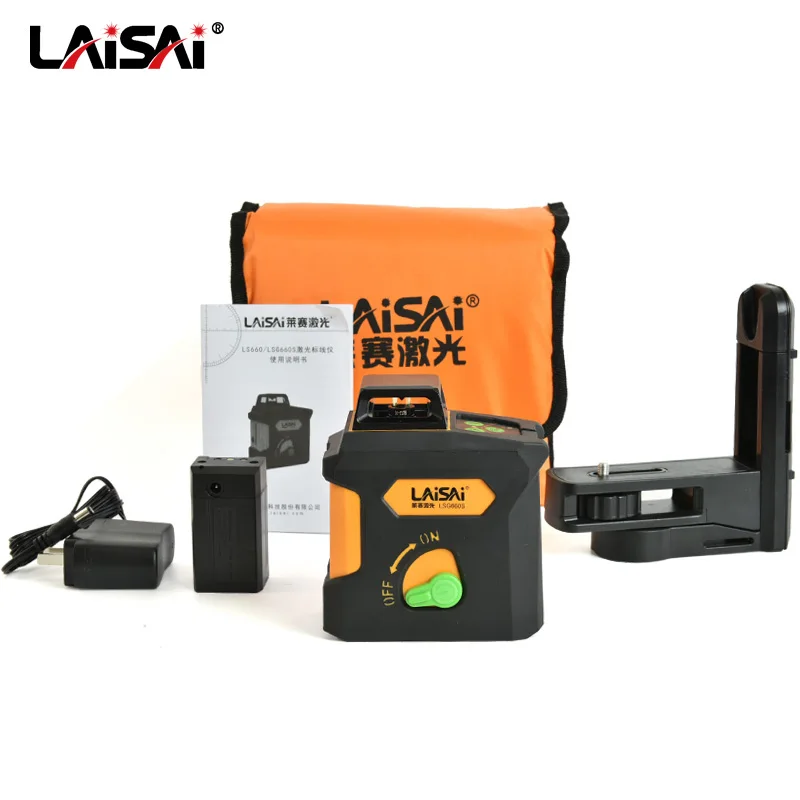 Лазерный уровень LAISAI LSG660S 5 линейный инструмент для лазерной маркировки с